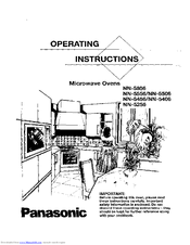Panasonic NN-5556 Operating Instructions Manual