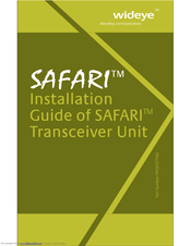 Wideye Safari Installation Manual