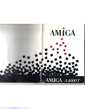 Amiga A 4000 T Manual