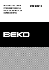 Beko OUC 22010 Manual
