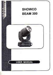 Showco Beam 300 User Manual