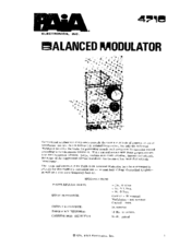 Paia 4710 Manual