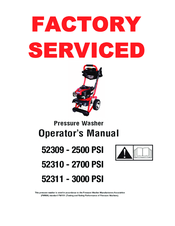Recon 52310 Operator's Manual