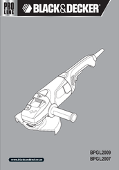 Black & Decker BPGL2009 Manual