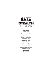 Alto Stealth Wireless User Manual