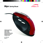 SpeedLink Styx SL-6395-SRD User Manual