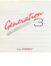 Kirby Generation 3 G3D Manual
