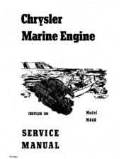 Chrysler M440 Service Manual