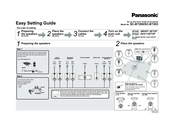 Panasonic SCBT203 - BLU-RAY DISC HOME THEATER SOUND SYSTEM Easy Setting Manual