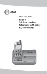 AT&T E5804 Quick Start Manual