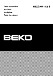 Beko HTZG 64112 S Manual