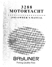 Bayliner 1995 3288 Owner's Manual