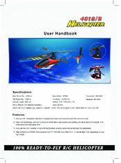 Walkera HM 4G1B User Handbook Manual