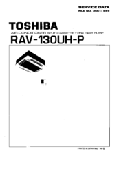 Toshiba RAV-130UH-P Service Data