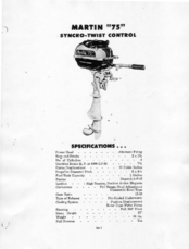 Martin 75 Manual