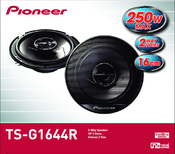 Pioneer TS-G1644R Operating Manual