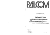 Palcom PVR-6600 Twin User Manual
