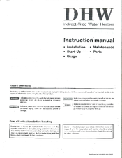 W T Manufacturing DHW 36 Instruction Manual
