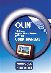 Olin DPF-1002 User Manual