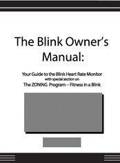 Heart Zones USA Blink 2A Owner's Manual