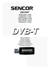 Sencor SDB 522RT Instruction Manual