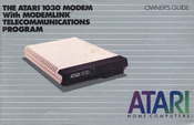 Atari 1030 Owner's Manual