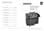 Hohner Symphonic 410 L General Servicing Instructions