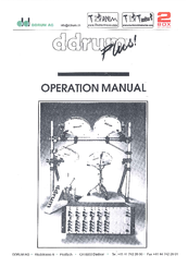 ddrum ddrumPlus! Operation Manual