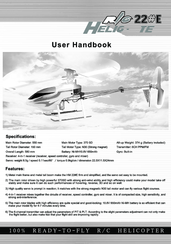 Walkera HM 22e User Handbook Manual