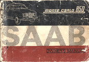 Saab Monte Carlo 850 Owner's Manual
