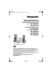 Panasonic KX-TG9312C Operating Instructions Manual