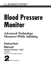 Lumiscope 1097 Instruction Manual