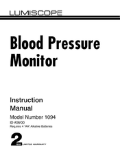 Lumiscope 1094 Instruction Manual