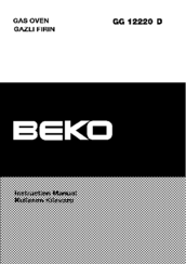 Beko GG 12220 D Manual