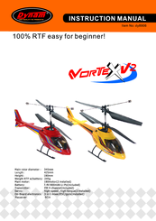 Dynam Vortex V2 dy8906 Instruction Manual
