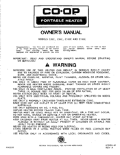 Co-op C50C Owner's Manual