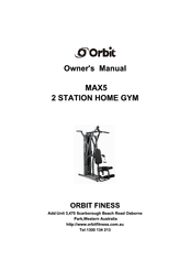 Orbit MAX5 Owner's Manual