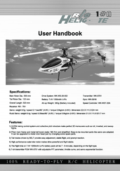 Walkera HM 1 A User Handbook Manual