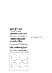 Beko HISW 64120 S User Manual