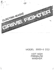 Electro-Magic Grime Fighter 3000-5 GED Owner's Manual