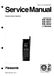 Panasonic EB-3650 Service Manual