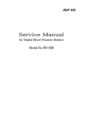 ALP K2 WS-630 Service Manual