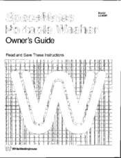 White-Westinghouse SpaceMates LC400R Owner's Manual