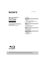 Sony BDP-S3200 Manuals | ManualsLib