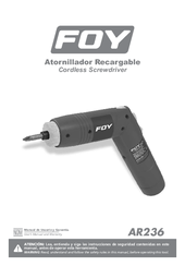 Foy AR236 User Manual