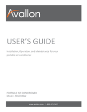 Avalon APAC100W User Manual
