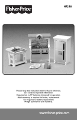 Fisher-Price N7298 Instructions