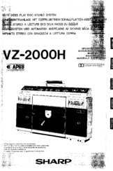 Sharp VZ-2000H Operation Manual