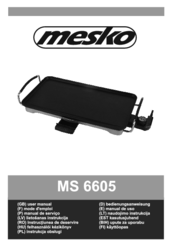 Mesko MS 6605 User Manual
