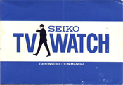 Seiko T001 Instruction Manual
